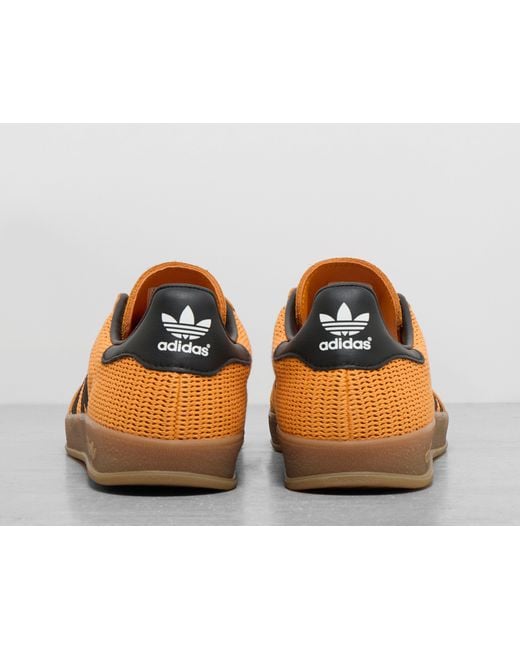 Adidas Originals Orange Gazelle Indoor Shoes for men