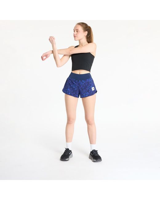 Saysky Blue Top W Flow Race Crop Top