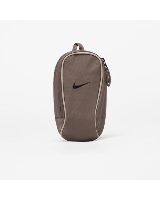 Nike Brown Sportswear Essentials Crossbody Bag Ironstone/ Ironstone/ Black