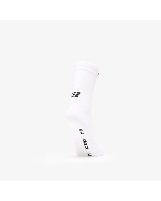 Cep White Mid Cut Socks 5.0