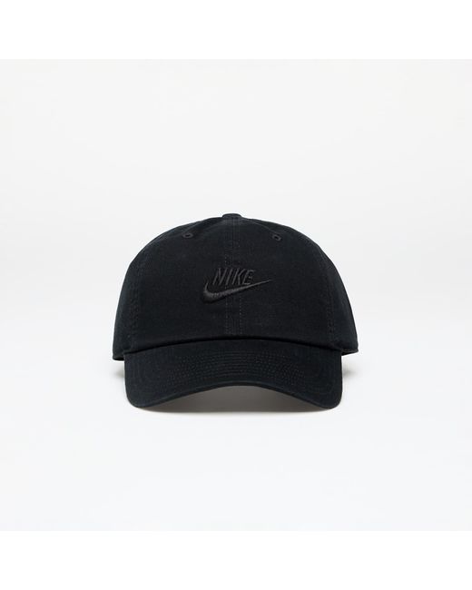 Nike Club unstructured futura wash cap black/ black