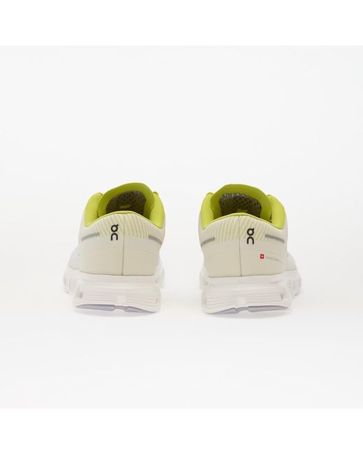 On Shoes White Sneakers M Cloud 6 Push Lilac/ Lime for men