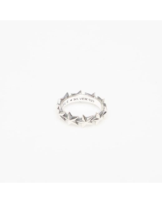 Maple White Ring Star Ring Medium