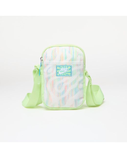 Heritage crossbody bag barely volt/ white/ dusty cactus di Nike in Green