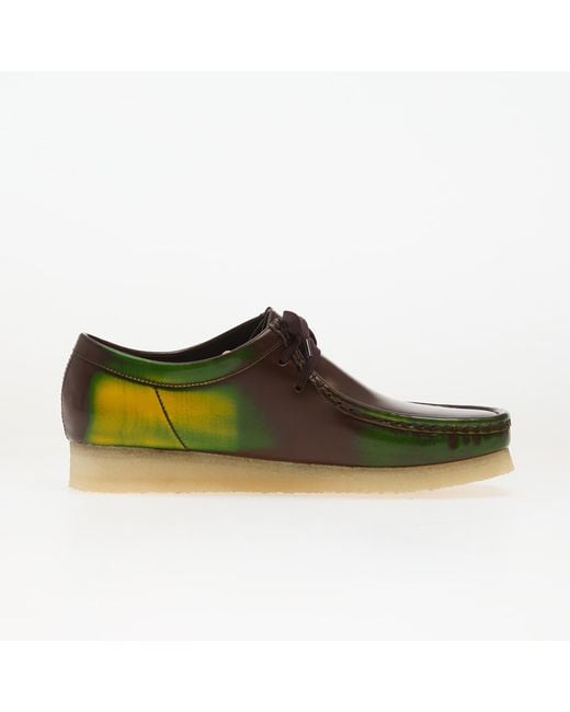 Clarks Green Shoes Wallabee for men