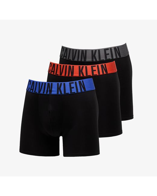 Microfiber boxer brief 3 pack l Calvin Klein pour homme en coloris Noir Lyst