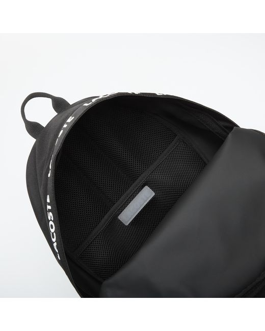 Zaino Backpack Pimento di Lacoste in Black
