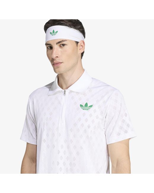 Adidas Originals White T-Shirt Adidas Polo Pro for men