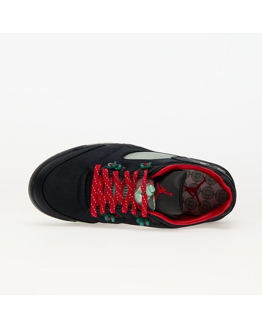 Sneakers Air 5 Retro Low Sp/ Classic Jade-Fire Eur di Nike in Black da Uomo