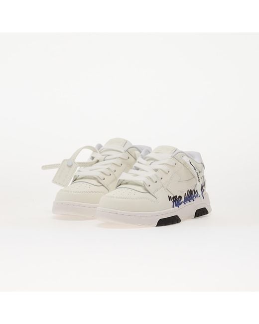Off-White c/o Virgil Abloh White Sneakers Out Of Office For Walking/ Dark