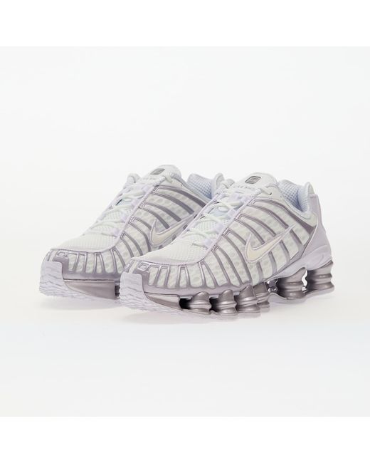 Nike Metallic Sneakers W Shox Tl Summit/ Sail-Barely Grape Eur