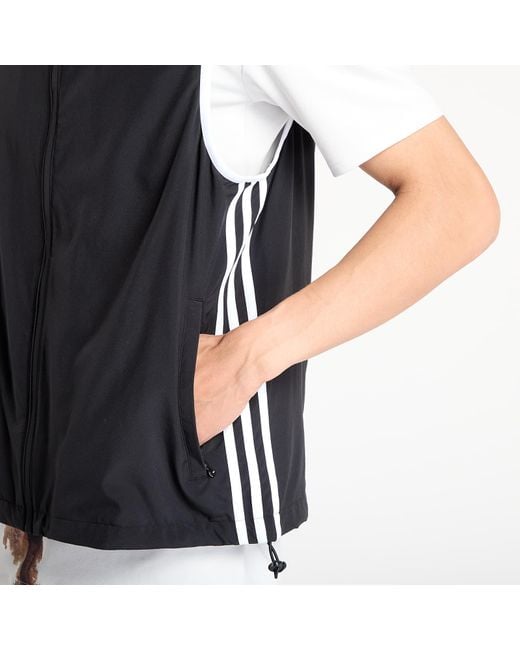 Gilet adidas adicolor vest black/ black xl Adidas Originals pour homme
