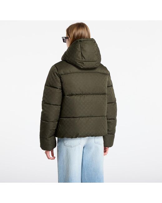 Daily Paper Green Jacket Monogram Puffer Jacket