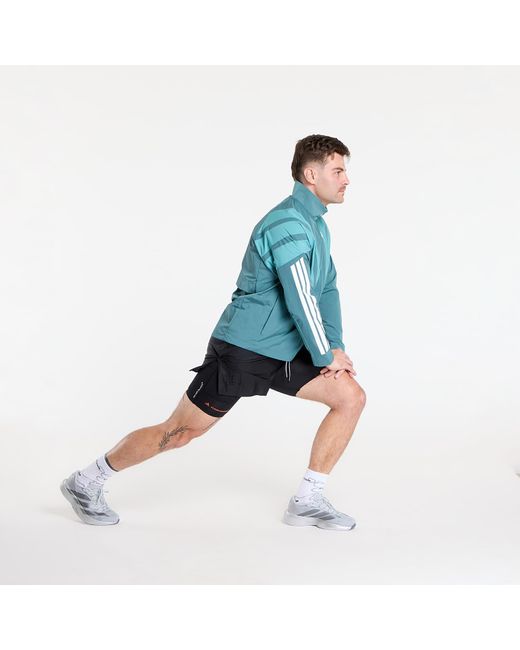 Adidas Originals Jacke Adidas Adizero Archive Running Jacket Preloved/ Carbon in Blue für Herren