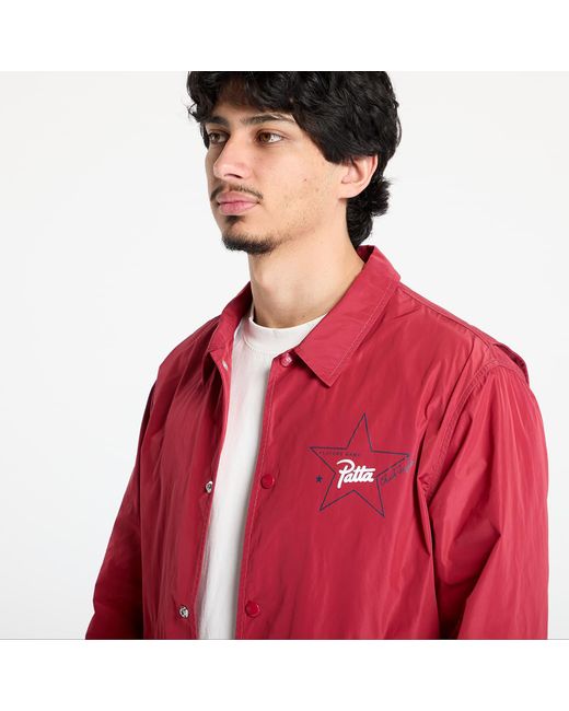 Converse Red Jacket X Patta Coaches Jacket