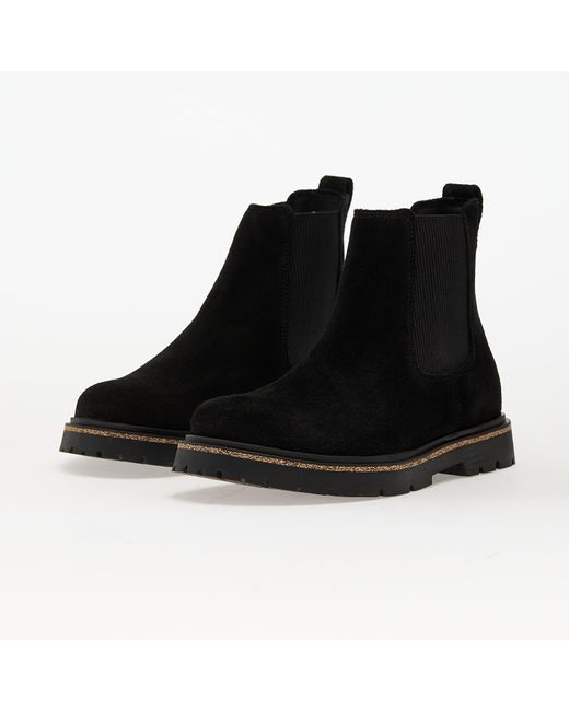 Sneakers Highwood Slip On Suede Leather Eur di Birkenstock in Black