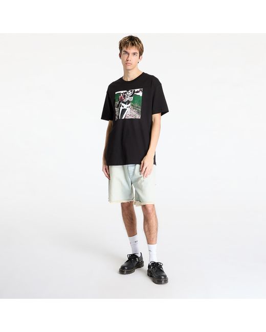 Maglietta X Slipknot Skeleton T-Shirt di Pleasures in Black da Uomo