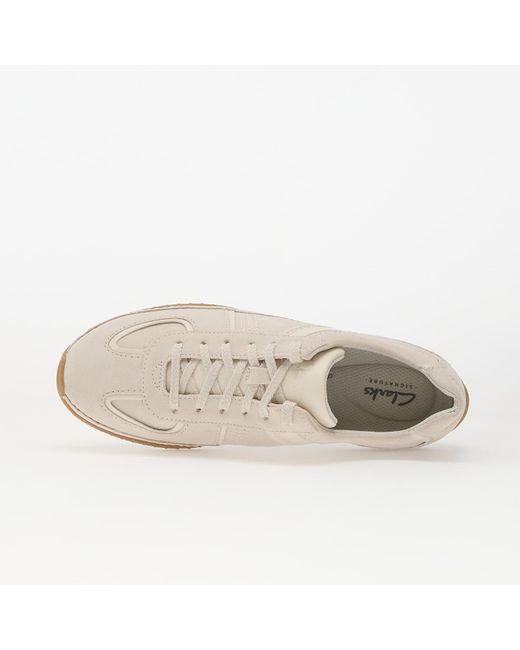 Clarks White Sneakers Meridor Lo Eur