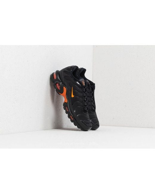 Nike tn air max plus black orange sales