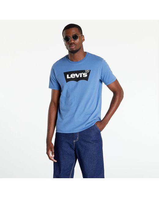 Levi's Classic graphic t-shirt in Blue für Herren