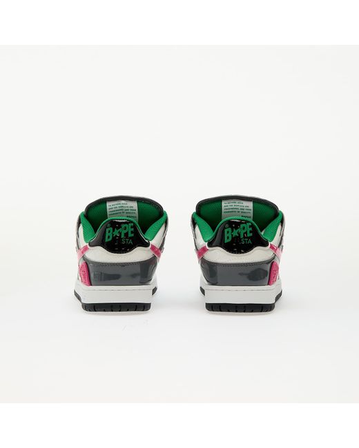 A Bathing Ape Green Sneakers New Bape Sk8 Sta 2 M1 for men