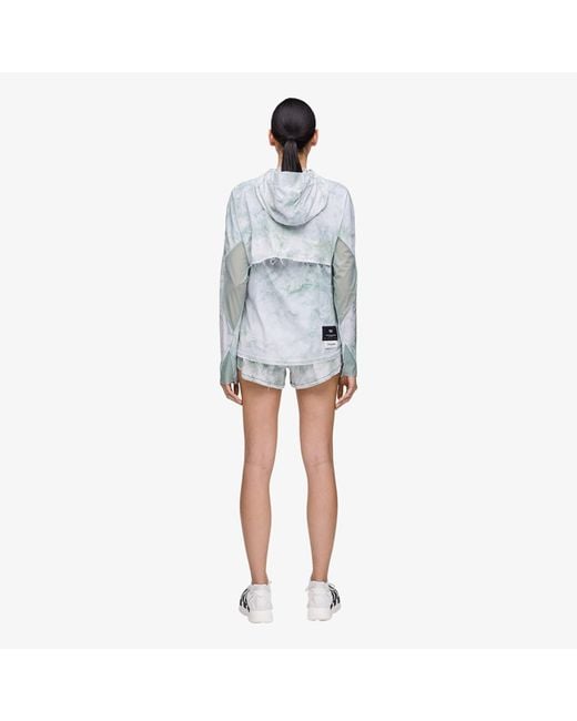Y-3 Blue Jacket Aop Running Jacket