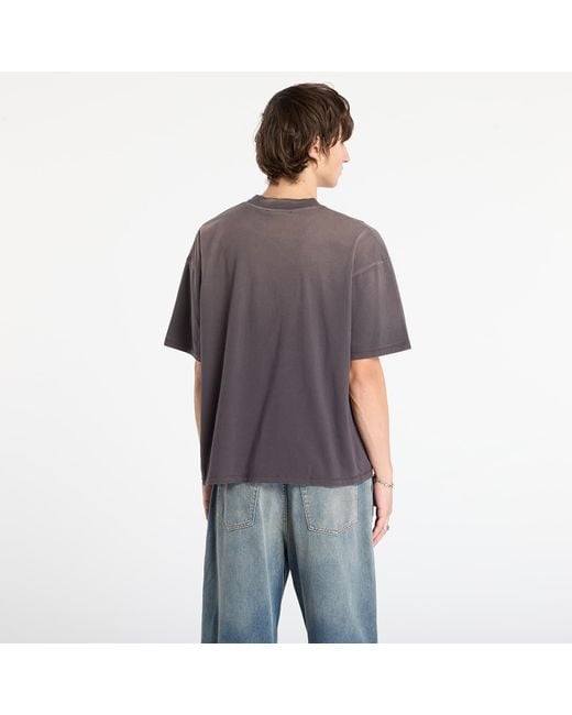 Represent Gray T-Shirt Reverse Applique T-Shirt for men
