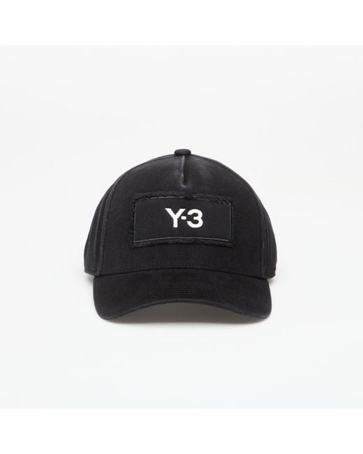 Y-3 Black Mütze Race Cap