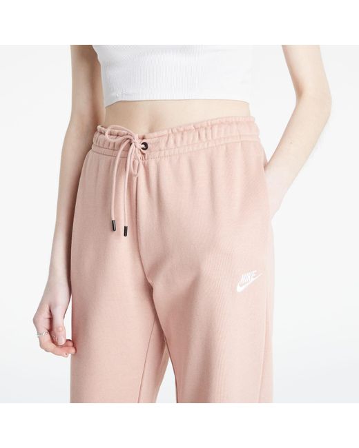 Nike Nsw essentials fleece pant pink