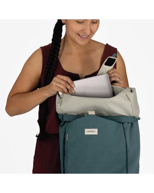 Osprey Blue Rucksack Arcane Roll Top Backpack