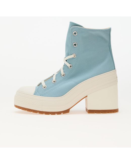 Baskets chuck 70 de luxe heel platform infinity pool/ egret/ black eur 38 Converse en coloris Blue