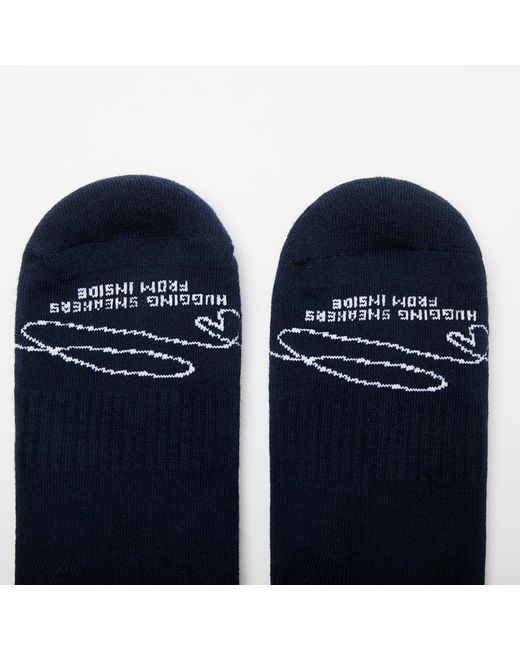 FTSHP Blue Socken Footshop Basic Crew Socks 3-Pack/ Acru