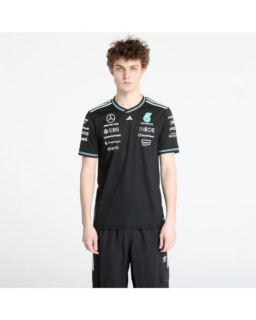 Adidas Originals Jersey Adidas X Mercedes Amg Petronas Formula One Team Driver Authentic Jersey in Black für Herren