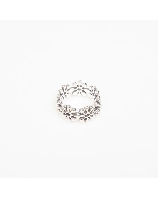 Maple White Ring Orbit Ring