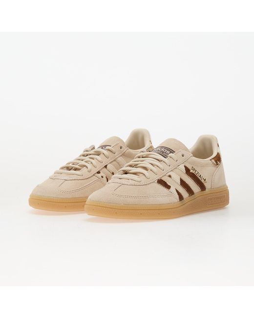 Adidas Originals Sneakers Adidas Handball Spezial W Wonder/ Earth Strata/ Gum Eur in het Natural