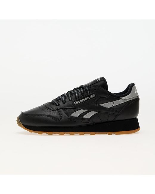 Reebok Black Sneakers X Places + Faces Classic Leather Catalyst Ltd/ Eur