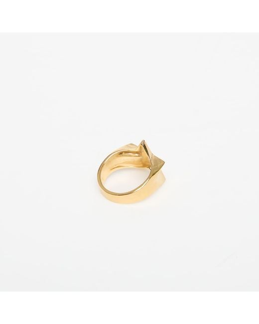 Twojeys Metallic Ring Shooting Star Ring