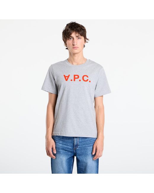 A.P.C. White T-Shirt Standard Grand Vpc Gots T-Shirt for men