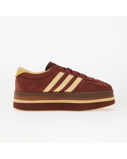 Adidas Originals Sneakers Adidas Gazelle Stack W Fox/ Tint/ Gum Eur in het Brown