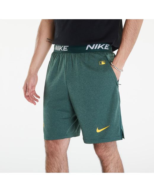 Nike Ac Df Short Knit Oakland Athletics Pro Green/ Pro Green voor heren