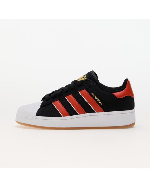 adidas Originals Sneakers Adidas Superstar Xlg Core Black Preloveded Red Gold Metallic Us 11 Lyst