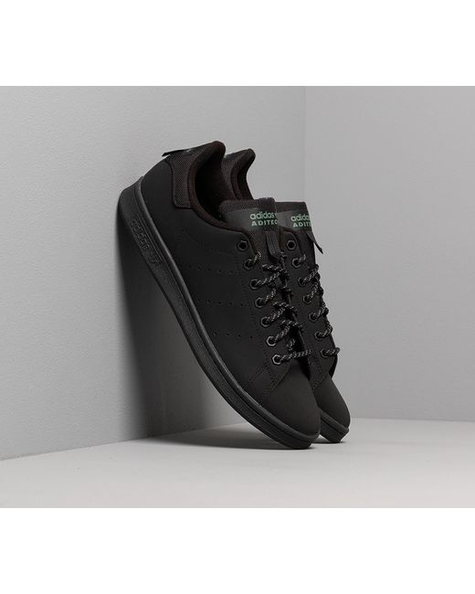 Adidas Stan Smith Core Black/ Core Black/ Trace Green di adidas Originals  da Uomo | Lyst