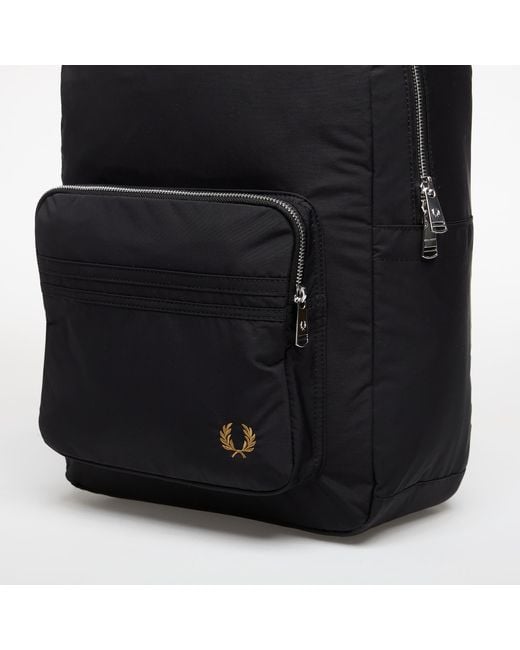 Fred Perry Black Brentham Backpack