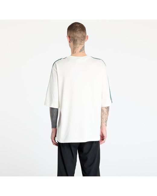 Adidas Originals White T-Shirt Adidas Adicolor Oversized T-Shirt Off/ Collegiate for men