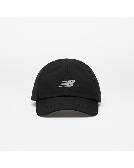 New Balance Black Cap 6 Panel Performance Hat V 2