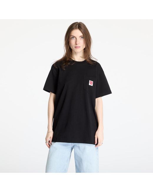 Carhartt Black T-Shirt S/S Pocket Heart T-Shirt
