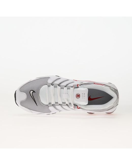 Sneakers Shox Nz/ Metallic-Sport di Nike in White da Uomo