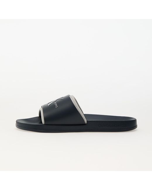 Calvin Klein Black Sneakers Jeans Slide Rubber Neopren for men