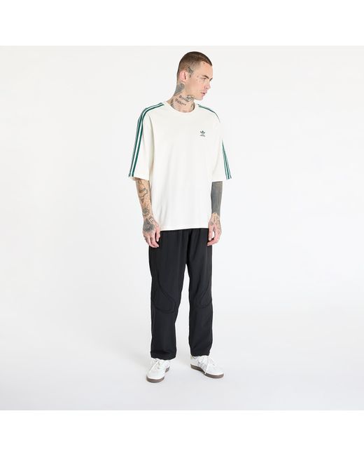 Adidas Originals White T-Shirt Adidas Adicolor Oversized T-Shirt Off/ Collegiate for men