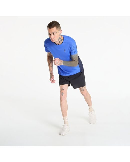 T-shirt performance tee l On Shoes pour homme en coloris Blue